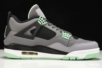Green Retro Air Jordan 4 Glow 308497-033 1010